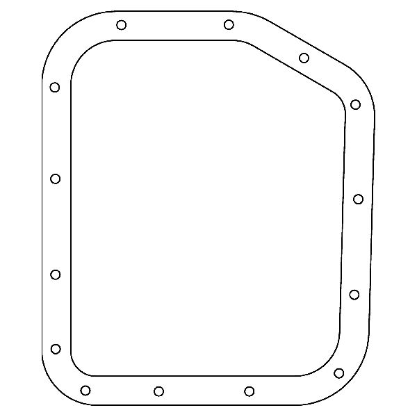 1998-2000 Dodge Durango Transmission Oil Pan Gasket (Cometic Gasket)