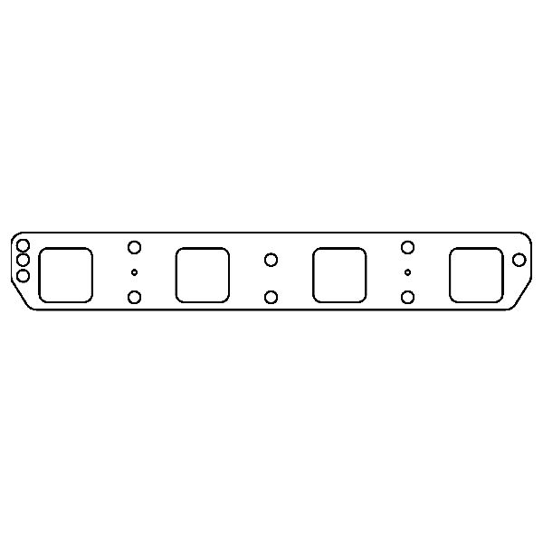 1966 Plymouth Fury Exhaust Manifold Gasket Set (Cometic Gasket)