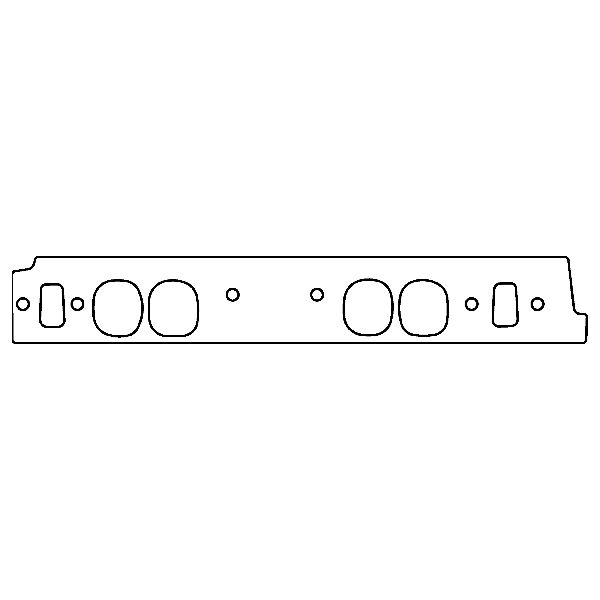 1966-1976 Chevrolet Caprice Engine Intake Manifold Gasket Set (Cometic Gasket)