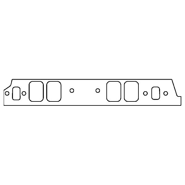 1970-1975 Chevrolet Monte Carlo Engine Intake Manifold Gasket Set (Cometic Gasket)