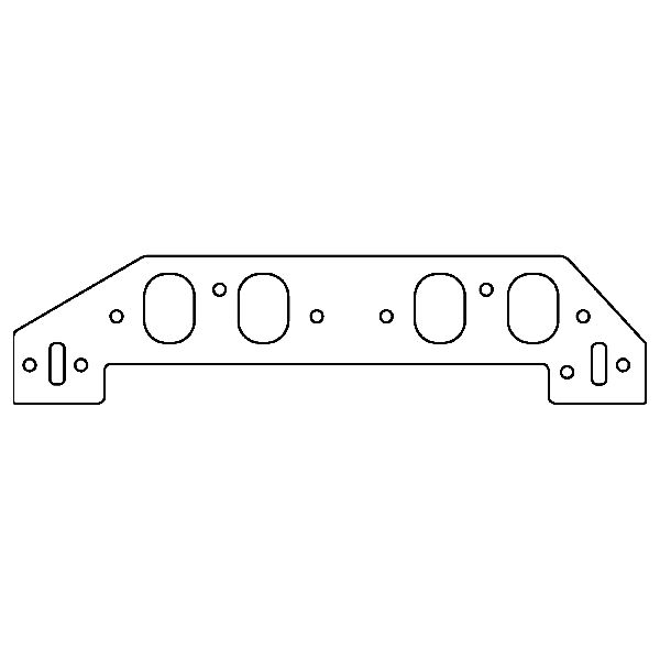 1970-1975 Chevrolet Monte Carlo Engine Intake Manifold Gasket (Cometic Gasket)