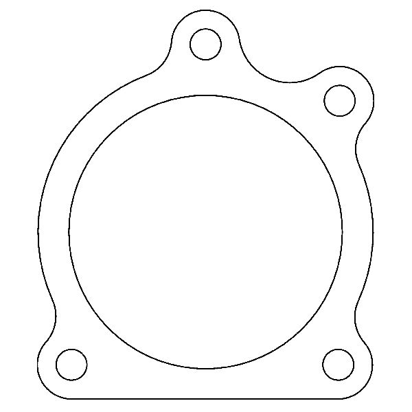 1953 Ford F-350 Distributor Mounting Gasket (Cometic Gasket)