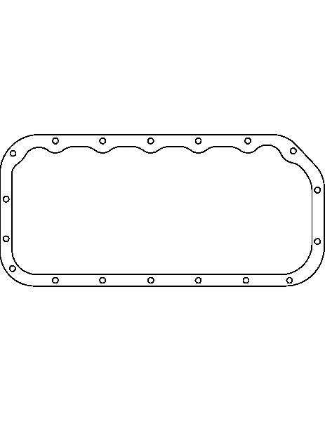 1994-1998 Toyota T100 Engine Oil Pan Gasket (Cometic Gasket)