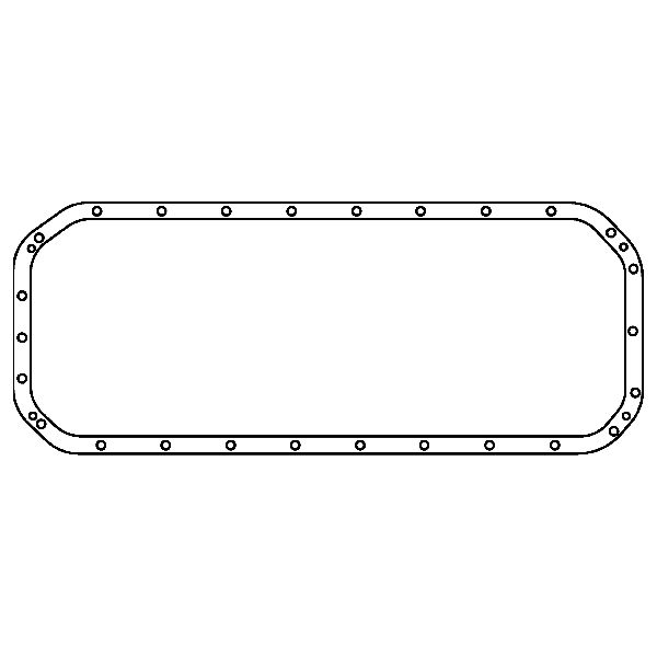1989-1990 BMW 525i Engine Oil Pan Gasket (Cometic Gasket)