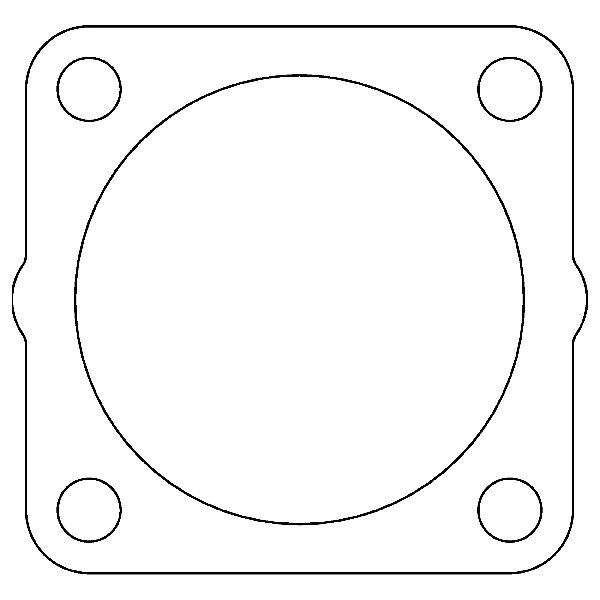 1991-1999 INFINITI G20 Fuel Injection Throttle Body Mounting Gasket (Cometic Gasket)