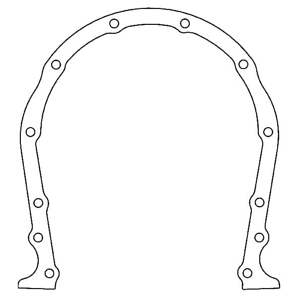 1966-1976 Chevrolet Caprice Engine Timing Cover Gasket (Cometic Gasket)