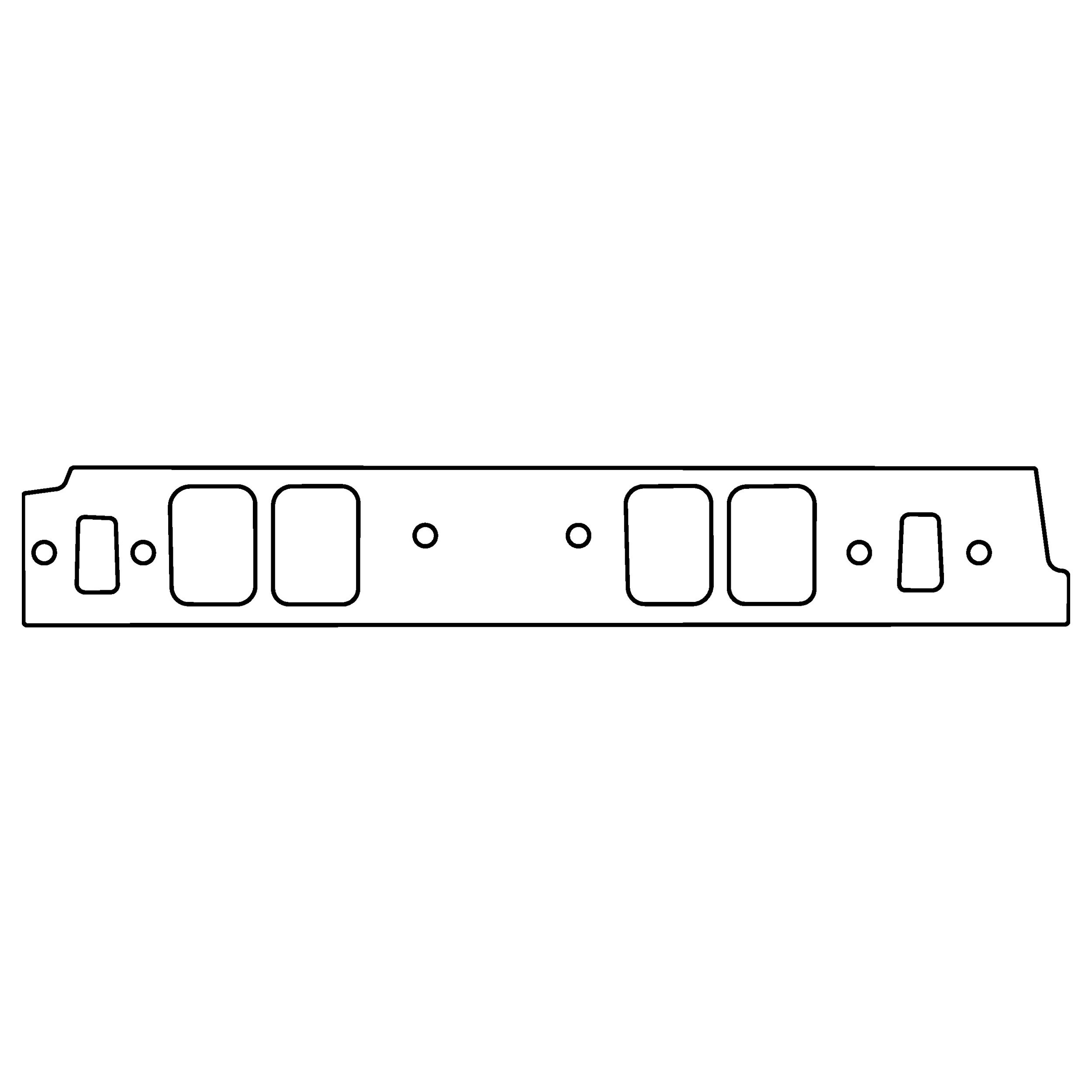 1976, 1975, 1974, 1973 GMC Jimmy Engine Intake Manifold Gasket