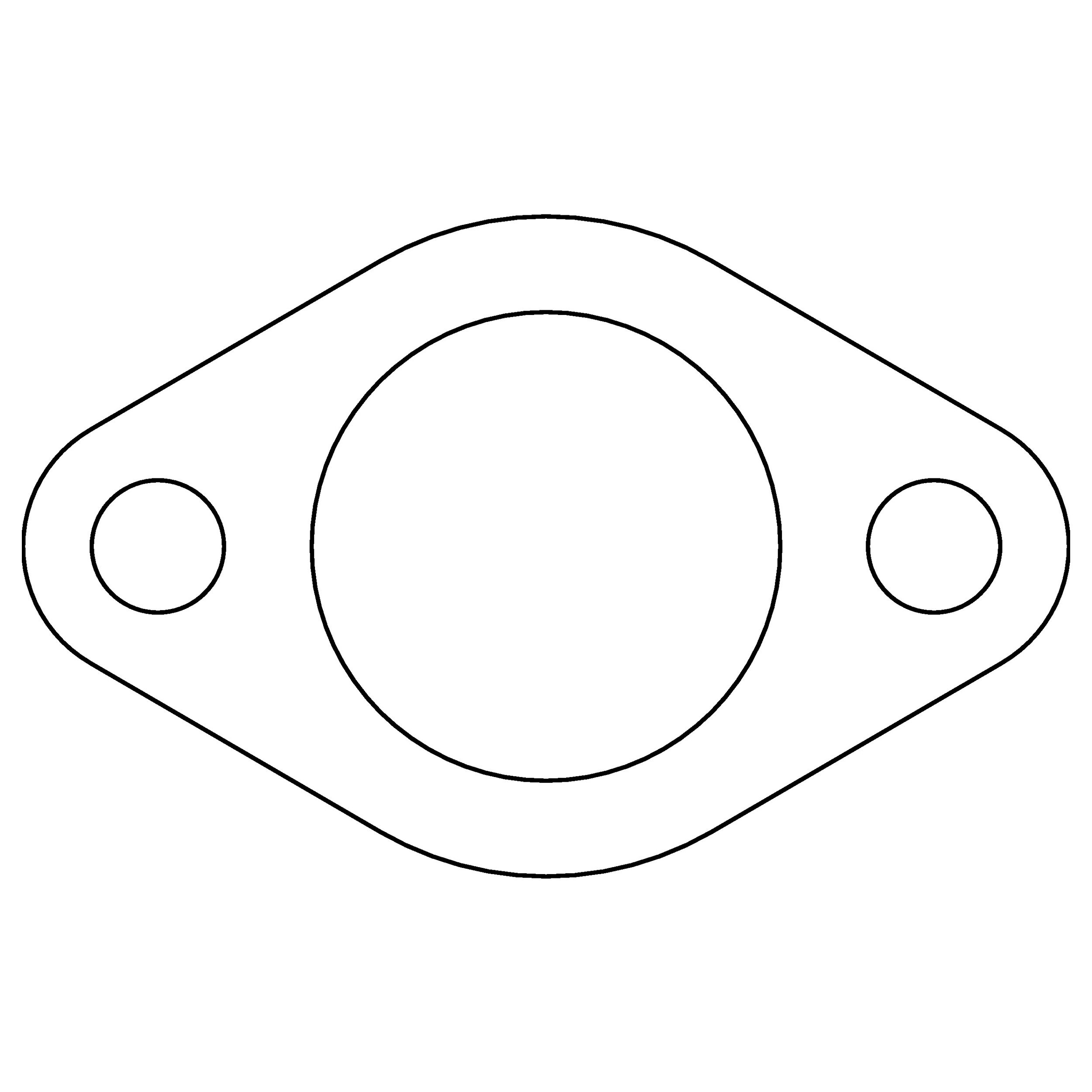 1976, 1975, 1974, 1973 GMC Jimmy Engine Water Pump Mounting Gasket
