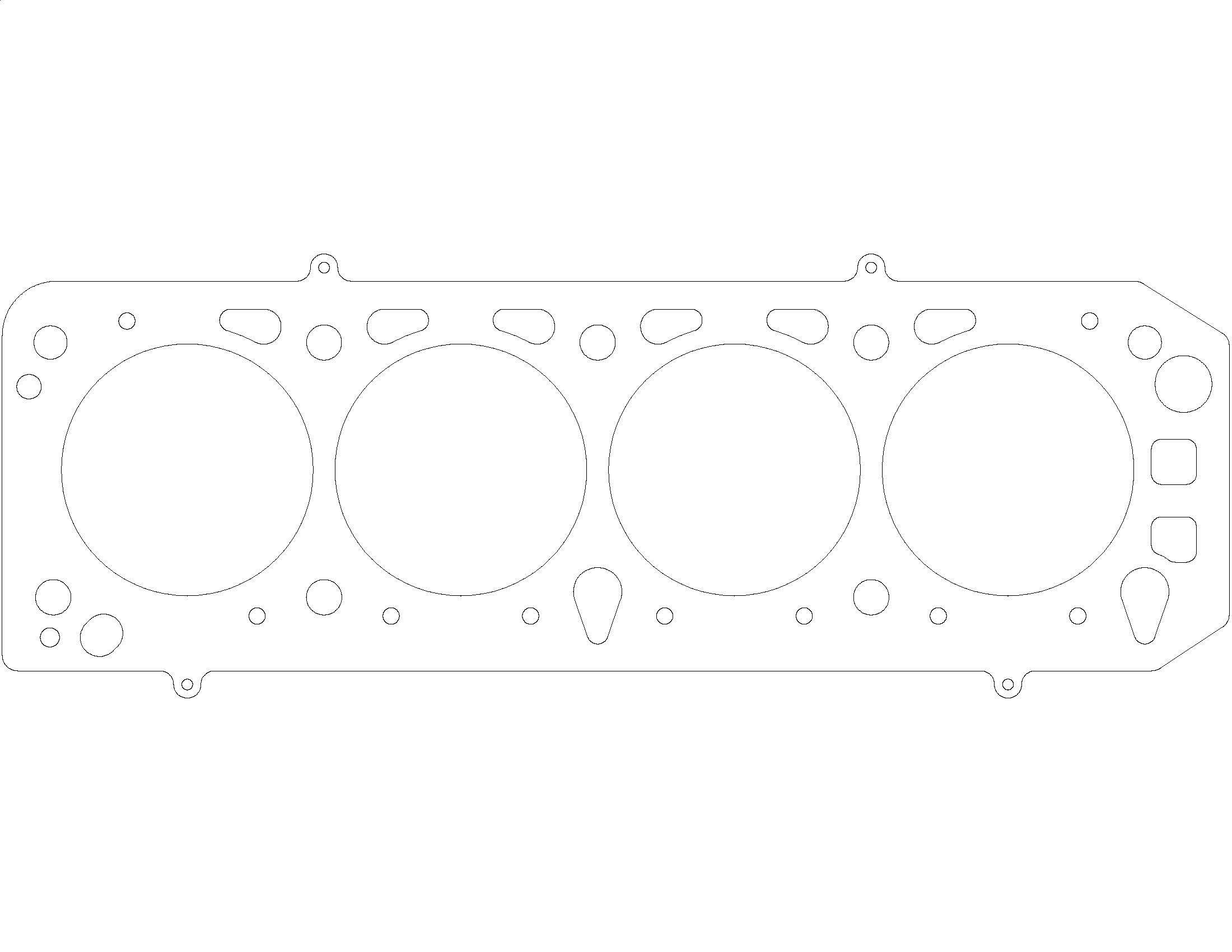 1974, 1973, 1972, 1971 Ford Pinto Engine Cylinder Head Gasket