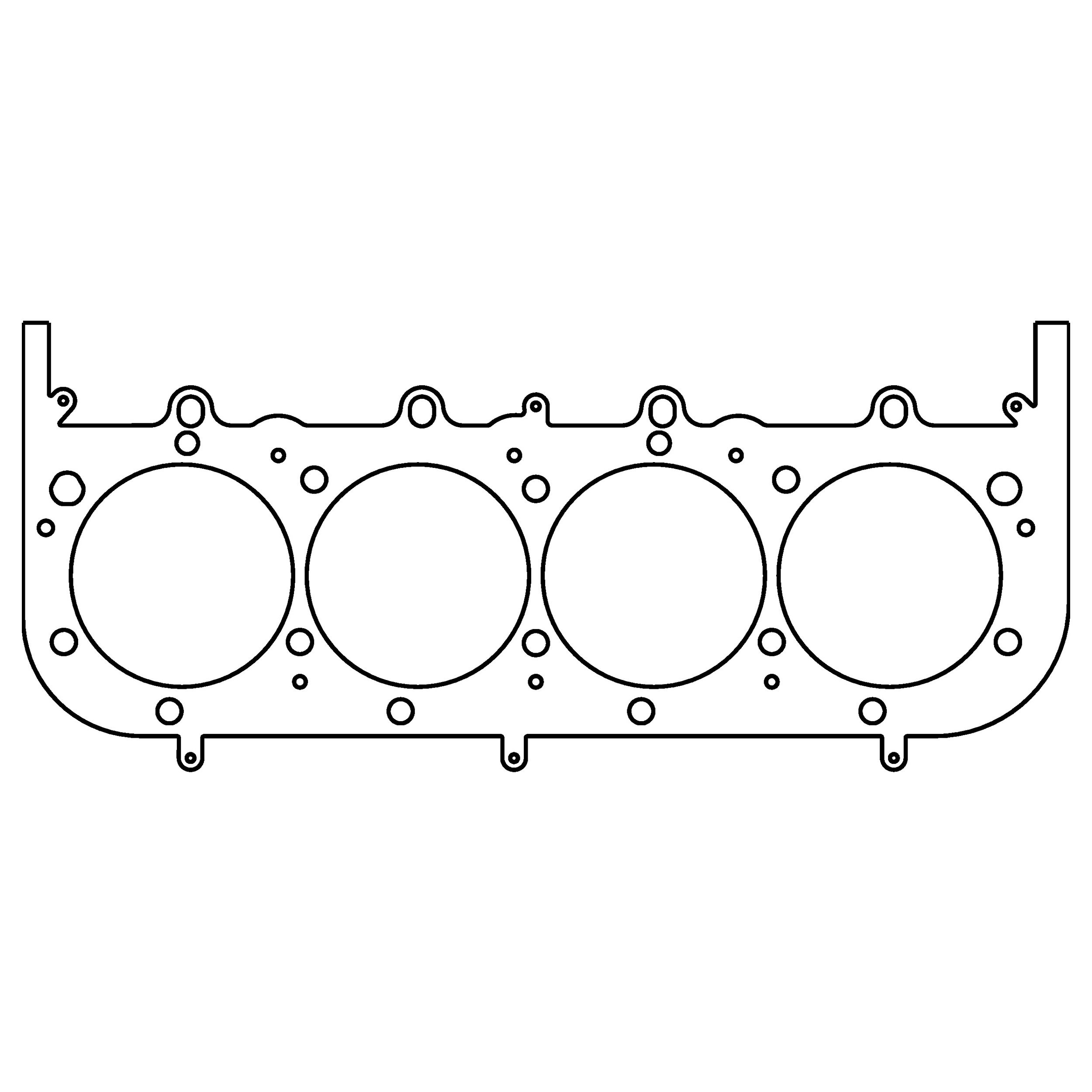 1976, 1975, 1974, 1973, 1972, 1971, 1970, 1969, 1968, 1967, 1966 Chevrolet Caprice Engine Cylinder Head Gasket