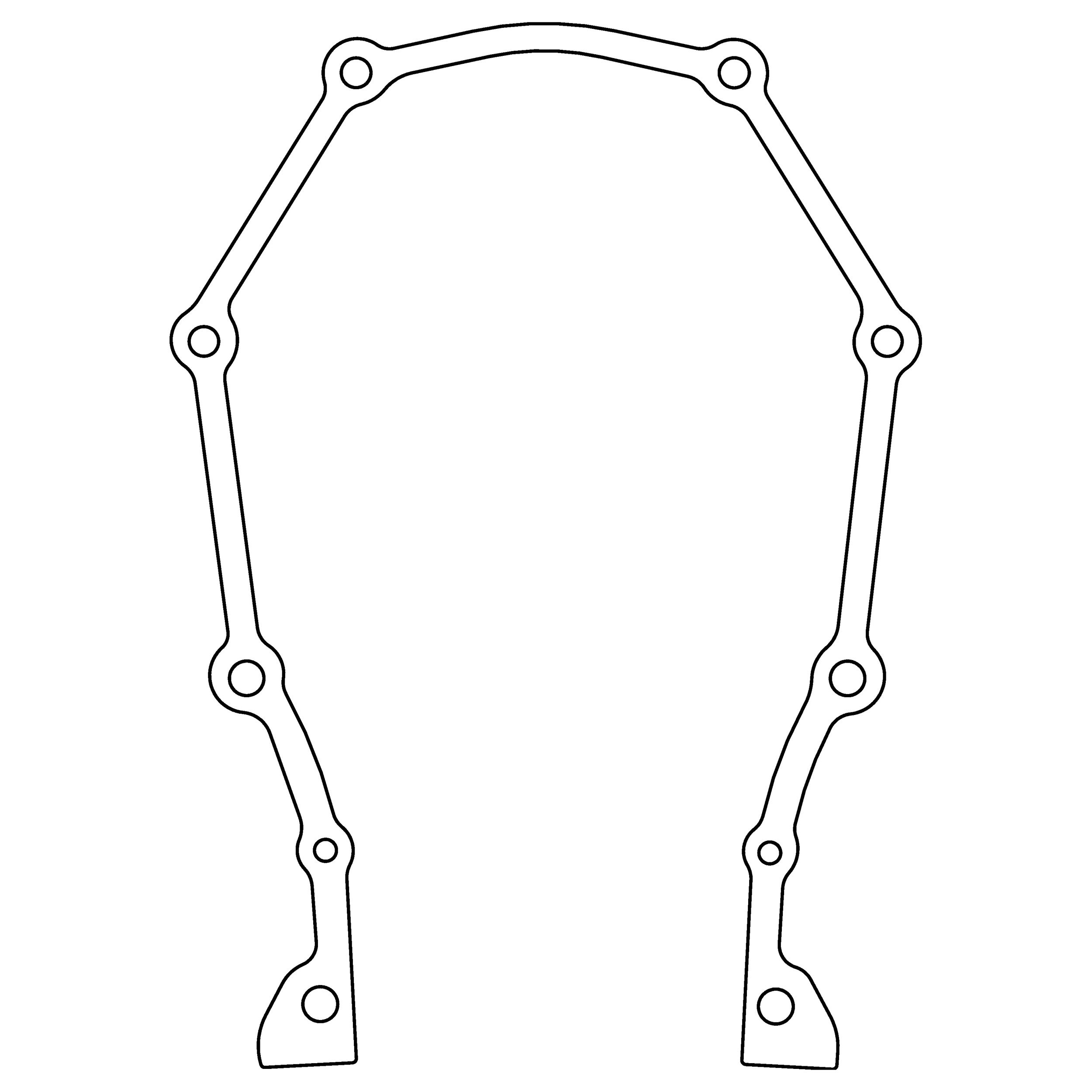 1961, 1960, 1959, 1958 Dodge Lancer Engine Timing Cover Gasket