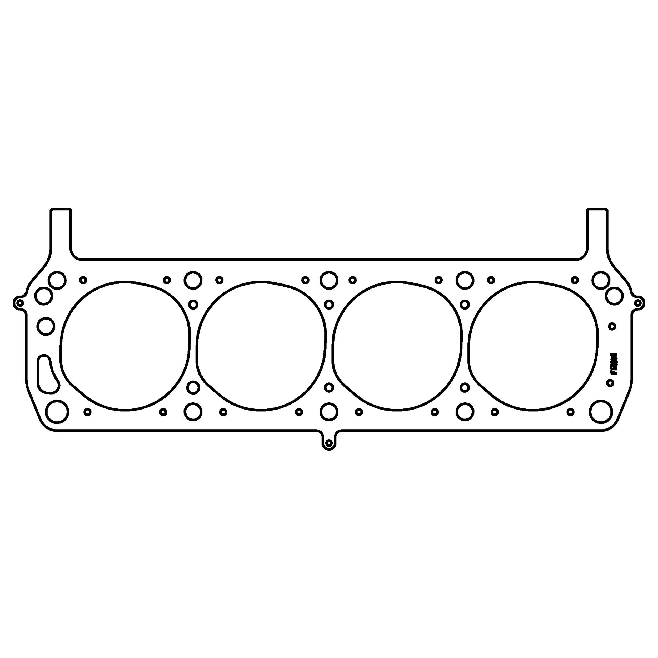 1977, 1976, 1975, 1974, 1973, 1972, 1971, 1970, 1969, 1968, 1967, 1966, 1965, 1964 Ford Custom 500 Engine Cylinder Head Gasket