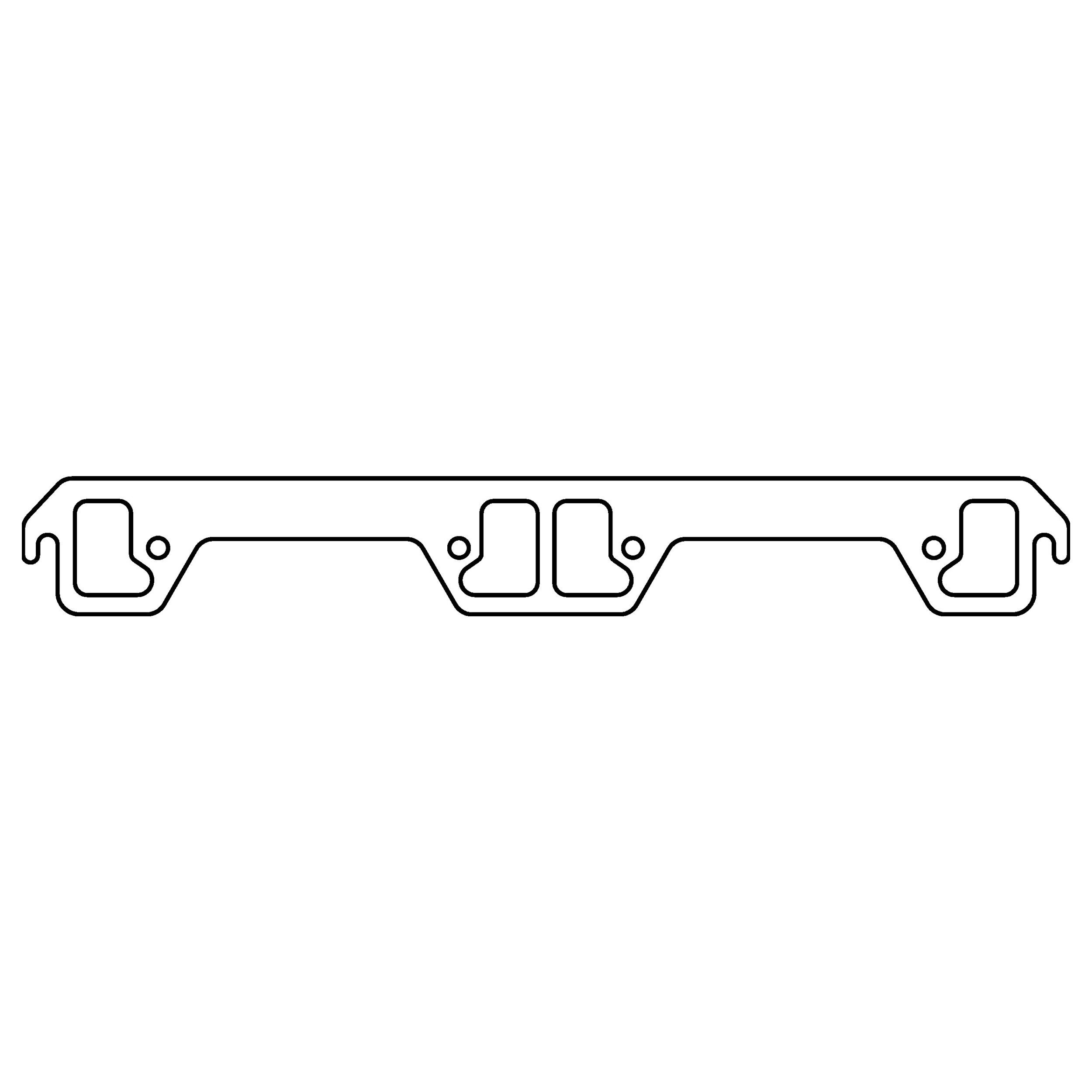 1978, 1977, 1976, 1975, 1974 Jeep Cherokee Ambassador Exhaust Manifold Gasket Set