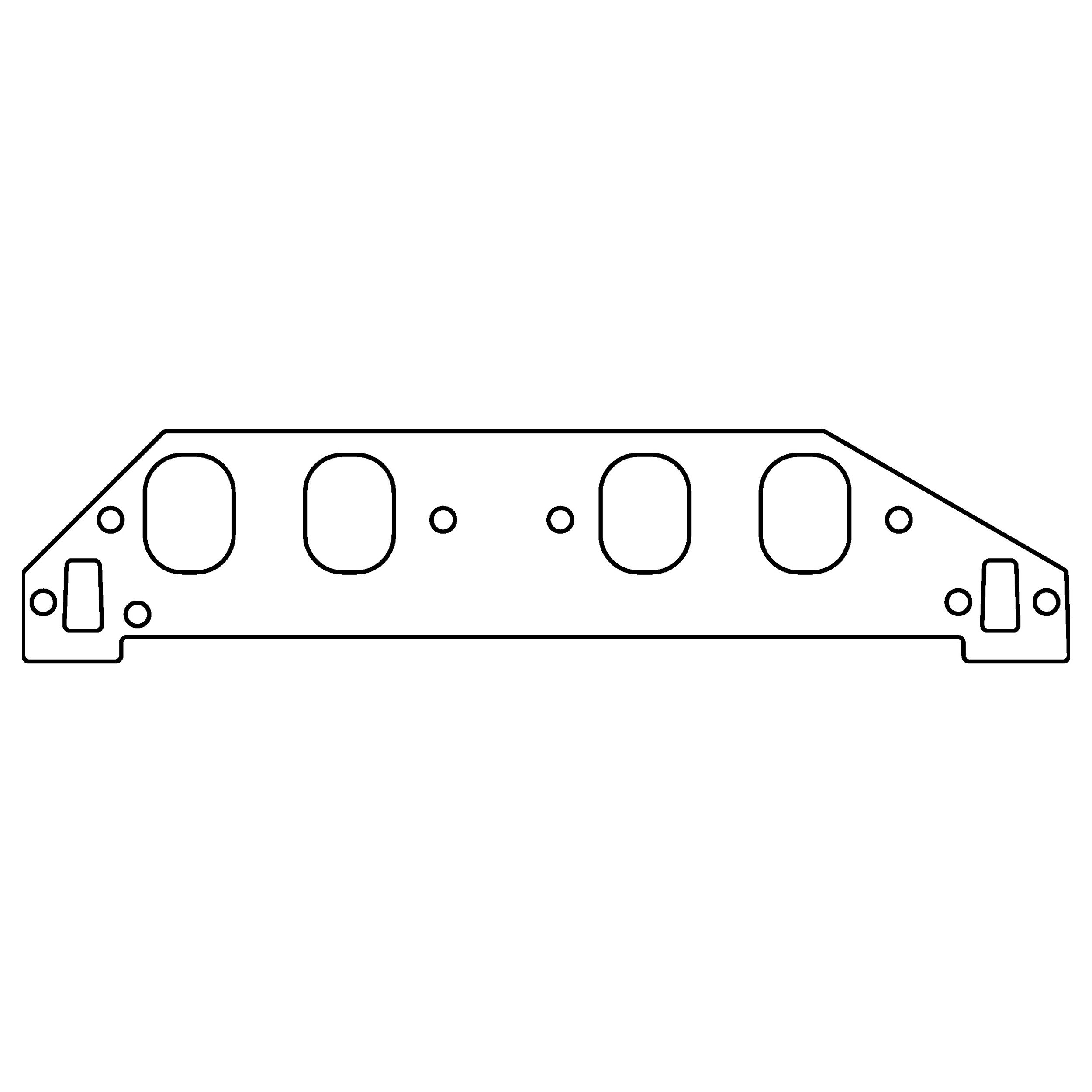 1976, 1975, 1974, 1973 GMC Jimmy Air Engine Intake Manifold Gasket