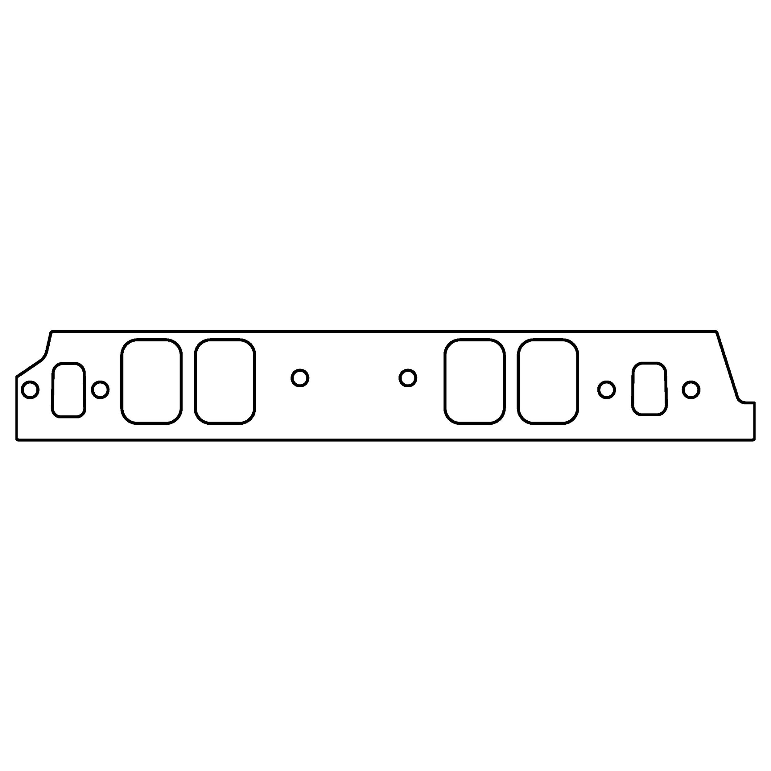 1976, 1975, 1974, 1973 GMC Jimmy Air Engine Intake Manifold Gasket Set