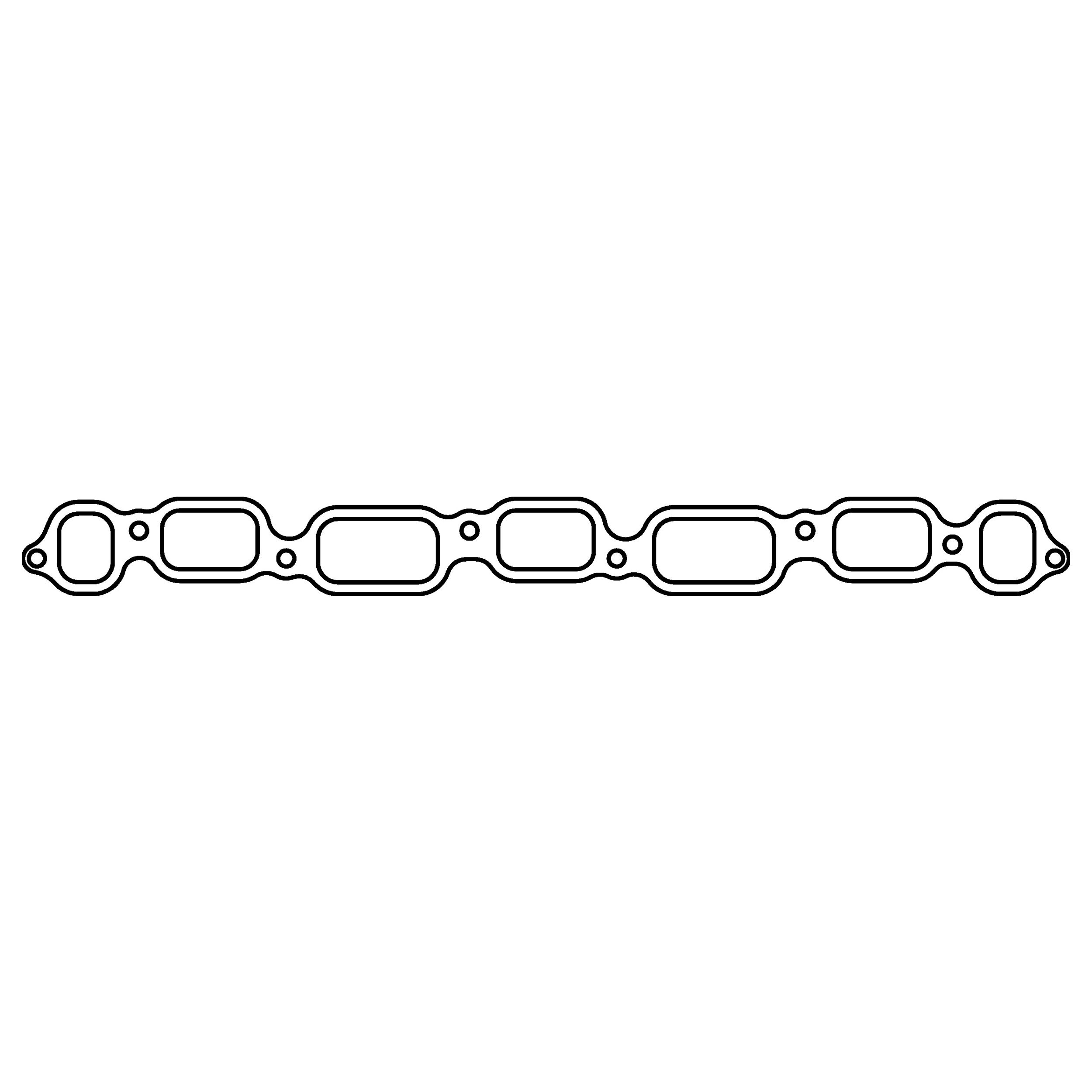1968, 1967, 1966, 1965, 1964, 1963, 1962 Chevrolet Chevy II Intake and Exhaust Manifolds Combination Gasket