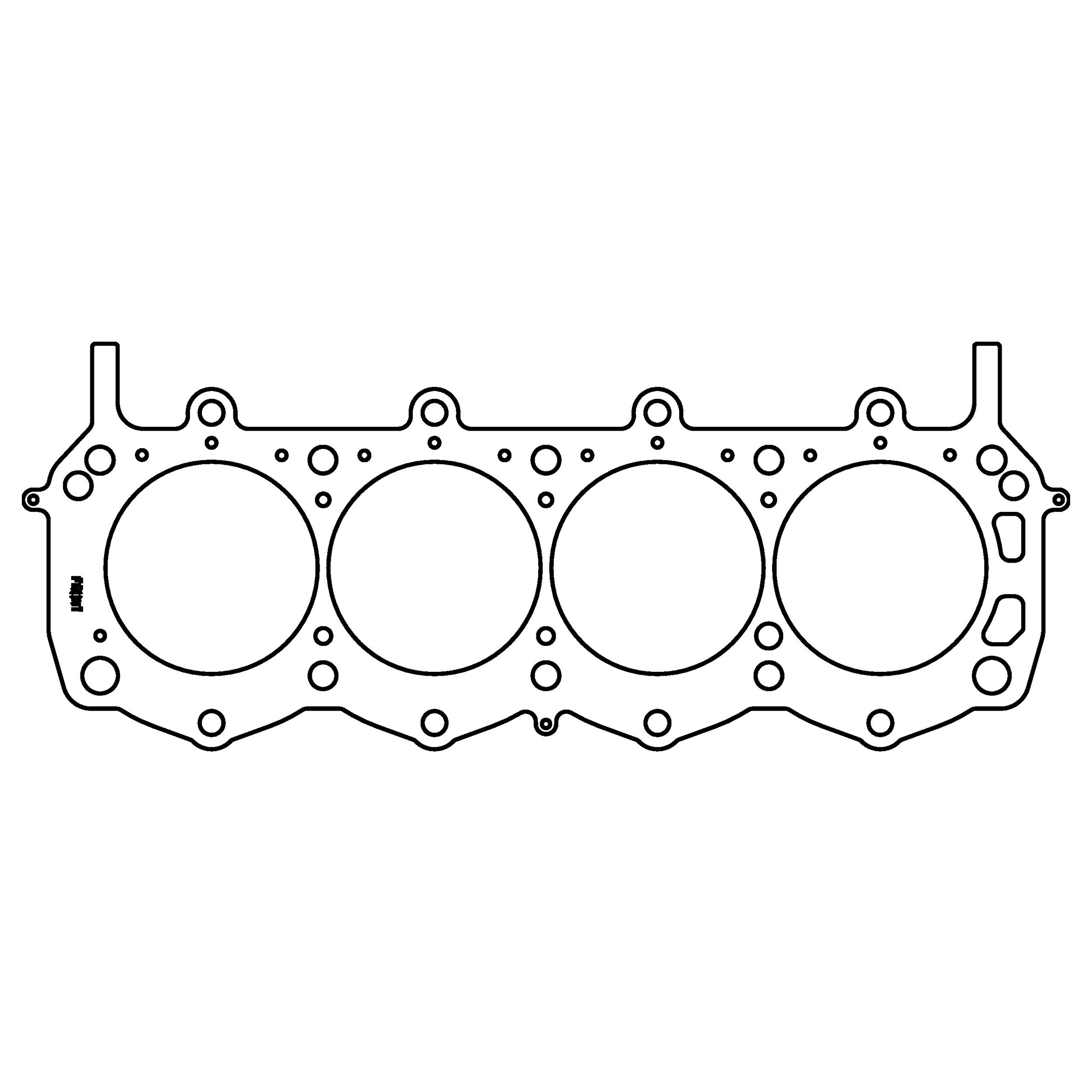 1974, 1973, 1972, 1971, 1970, 1969, 1968, 1967, 1966, 1965, 1964 Ford Custom 500 Engine Cylinder Head Gasket