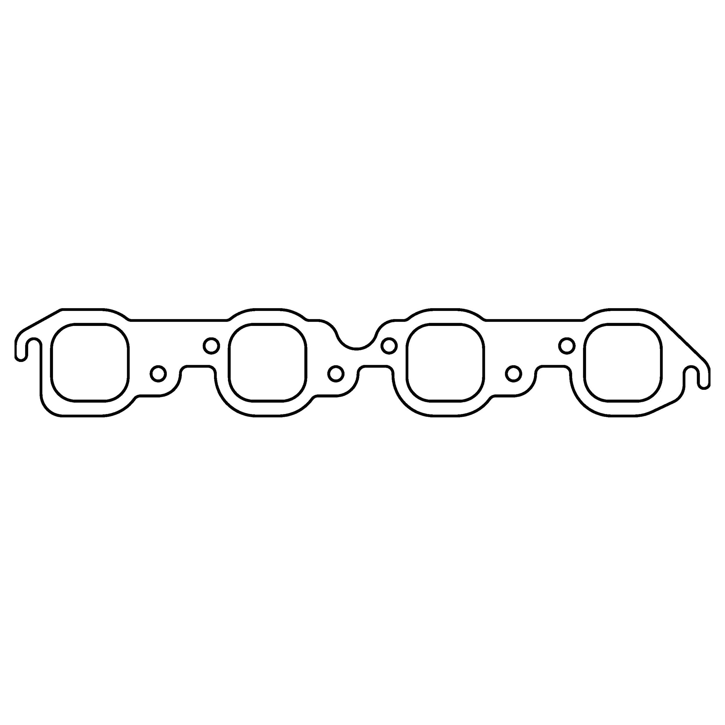 1976, 1975, 1974, 1973 GMC Jimmy Air Exhaust Manifold Gasket