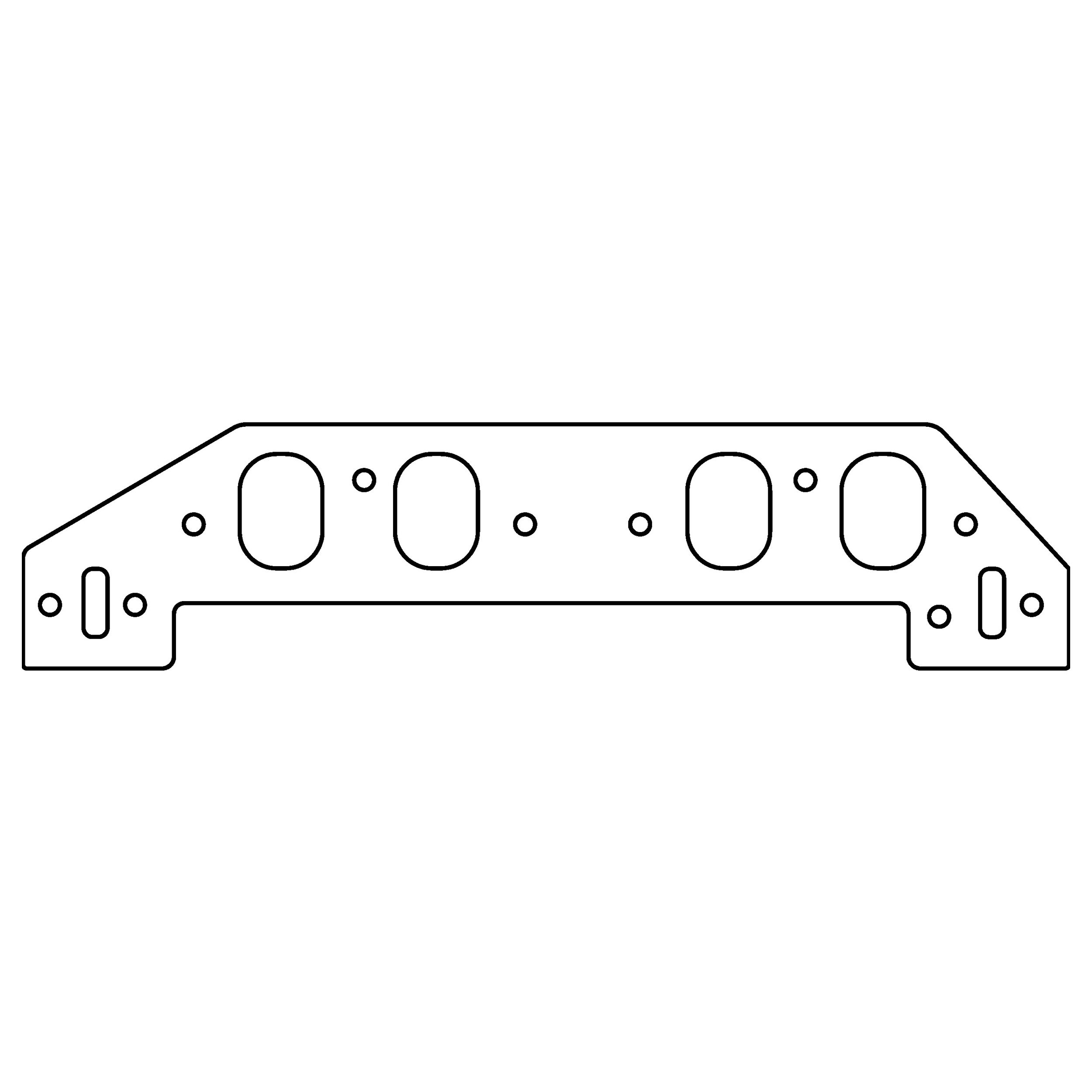 1976, 1975, 1974, 1973 GMC Jimmy Air Engine Intake Manifold Gasket