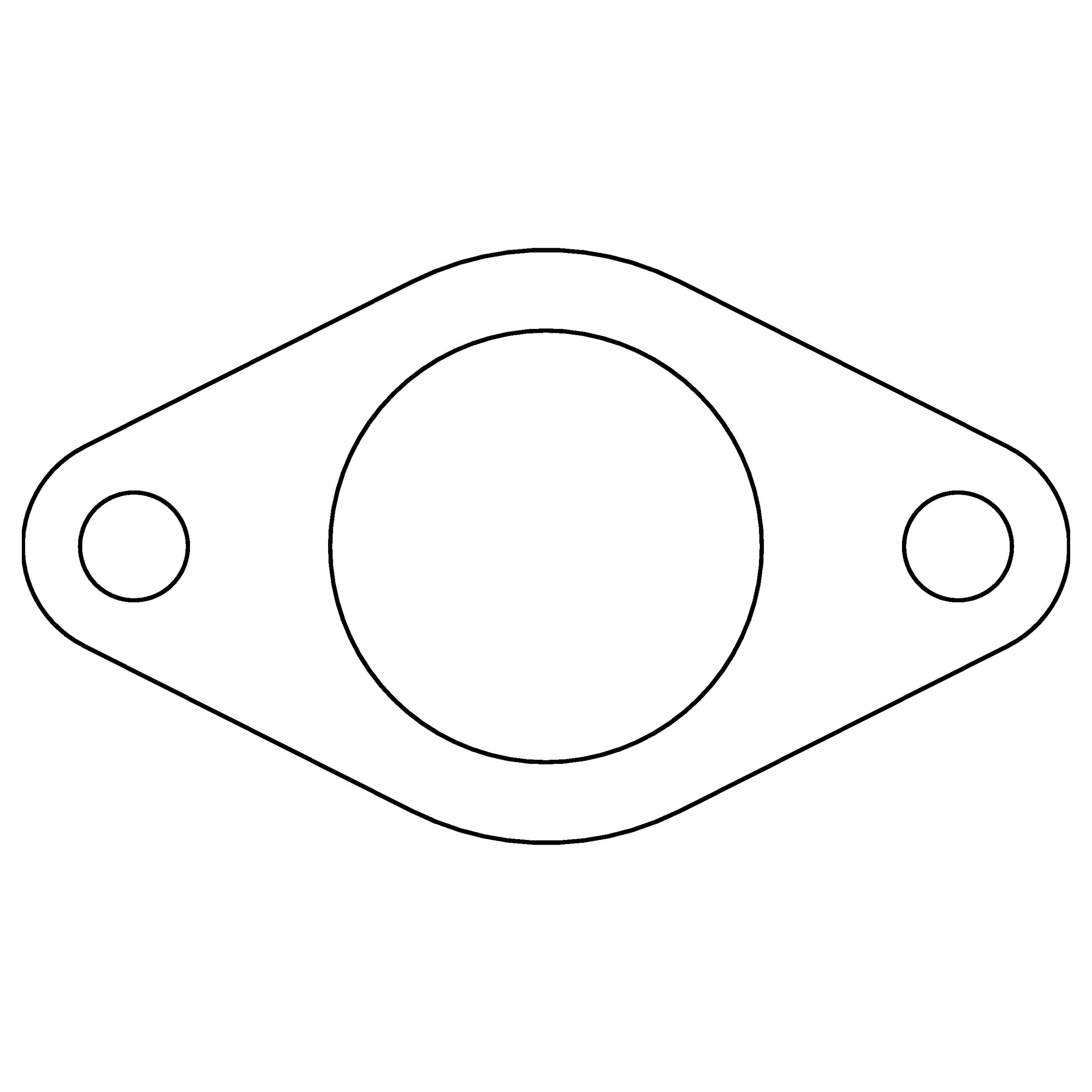 2005 Saab 9-2X Exhaust Pipe Flange Gasket