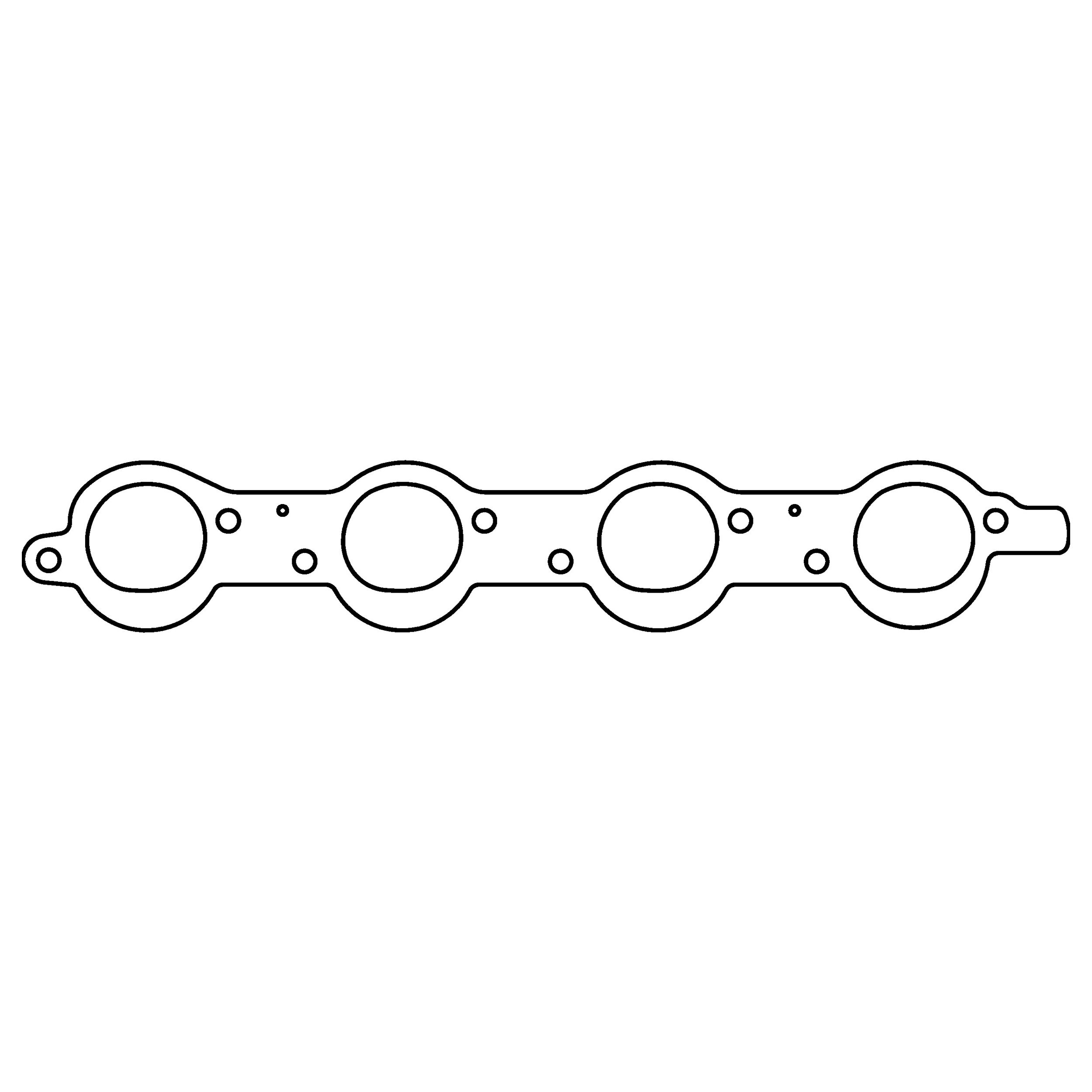 1976, 1975, 1974, 1973, 1972, 1971, 1970, 1969, 1968, 1967, 1966 Chevrolet Caprice Air Exhaust Header Gasket