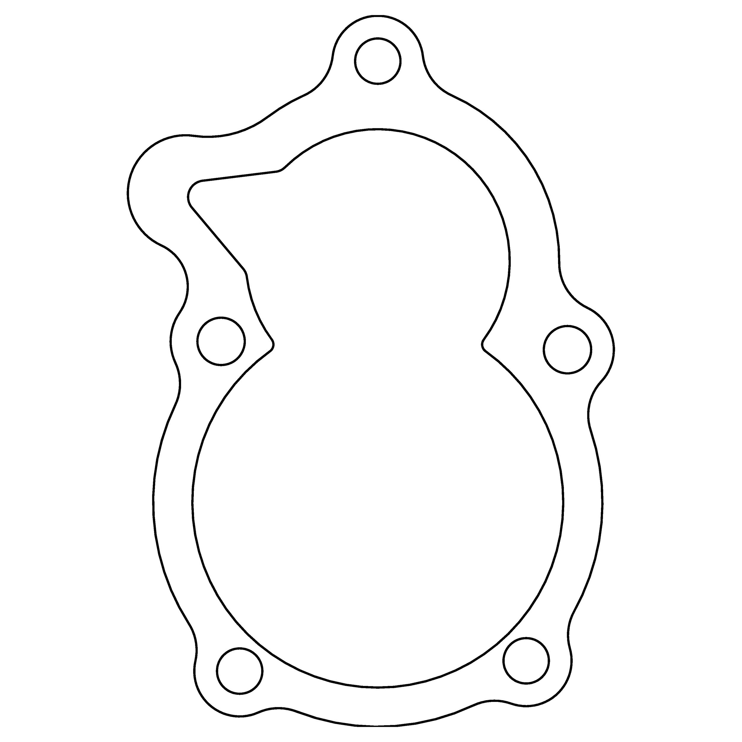 1953 Ford F-100 Engine Oil Pump Gasket