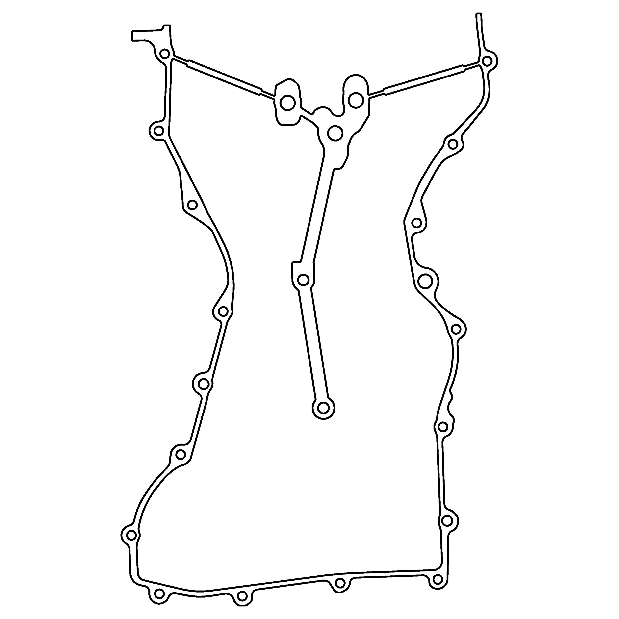 2019, 2018, 2017, 2016, 2015, 2014, 2013 Ford Explorer Engine Timing Cover Gasket