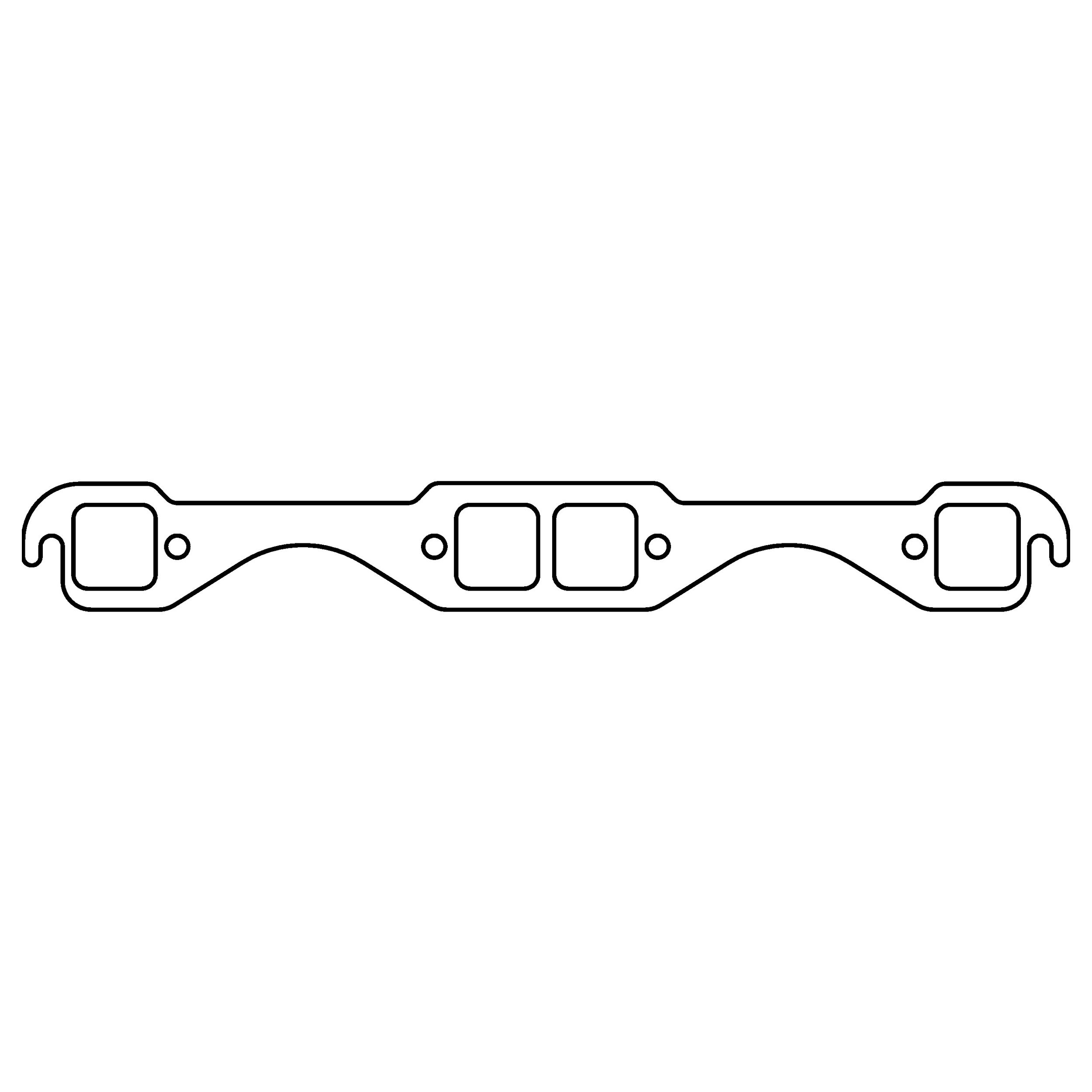 1968, 1967, 1966, 1965, 1964, 1963 Chevrolet Chevy II Exhaust Manifold Gasket Set
