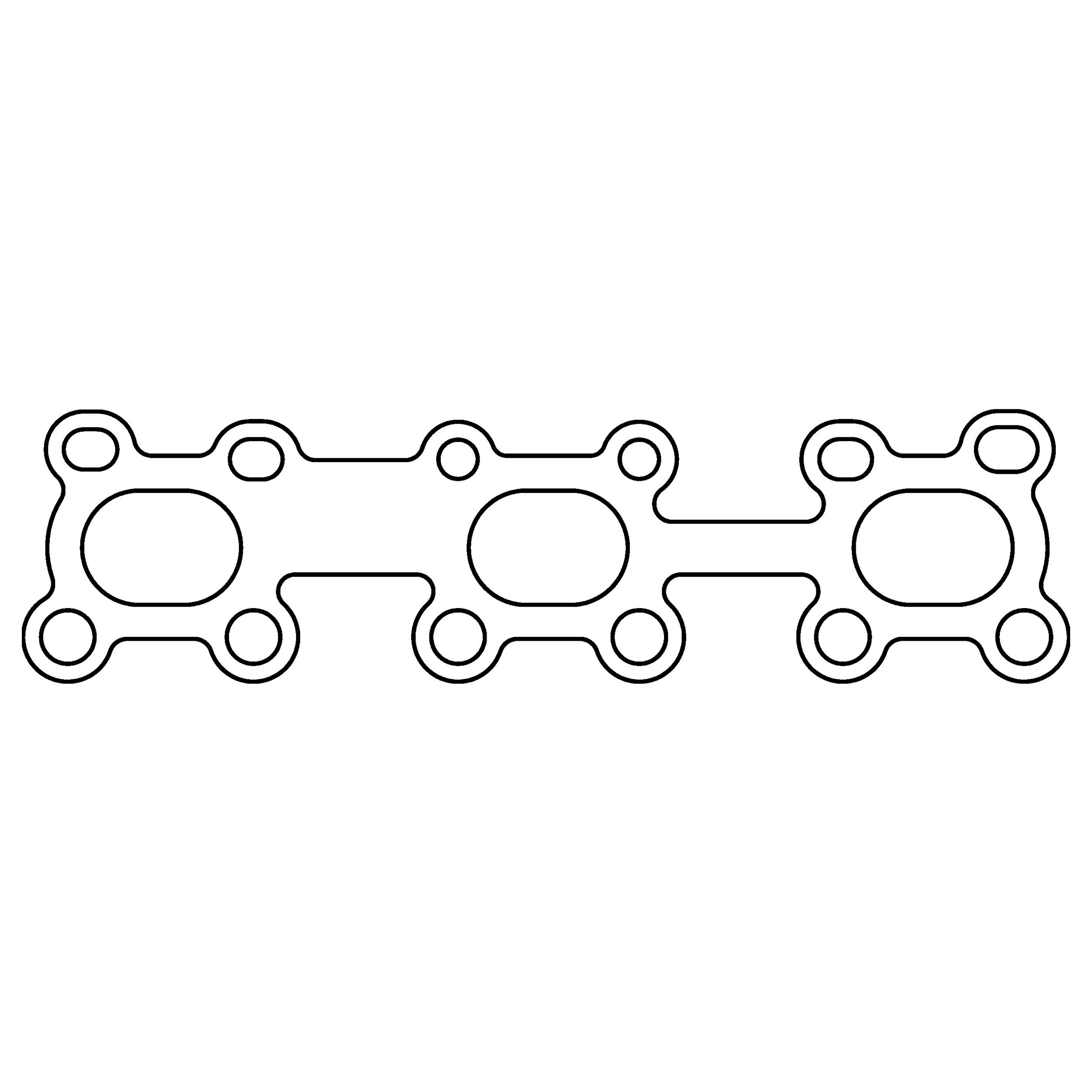 2012, 2011, 2010, 2009, 2008 INFINITI EX35 Exhaust Manifold Gasket Set