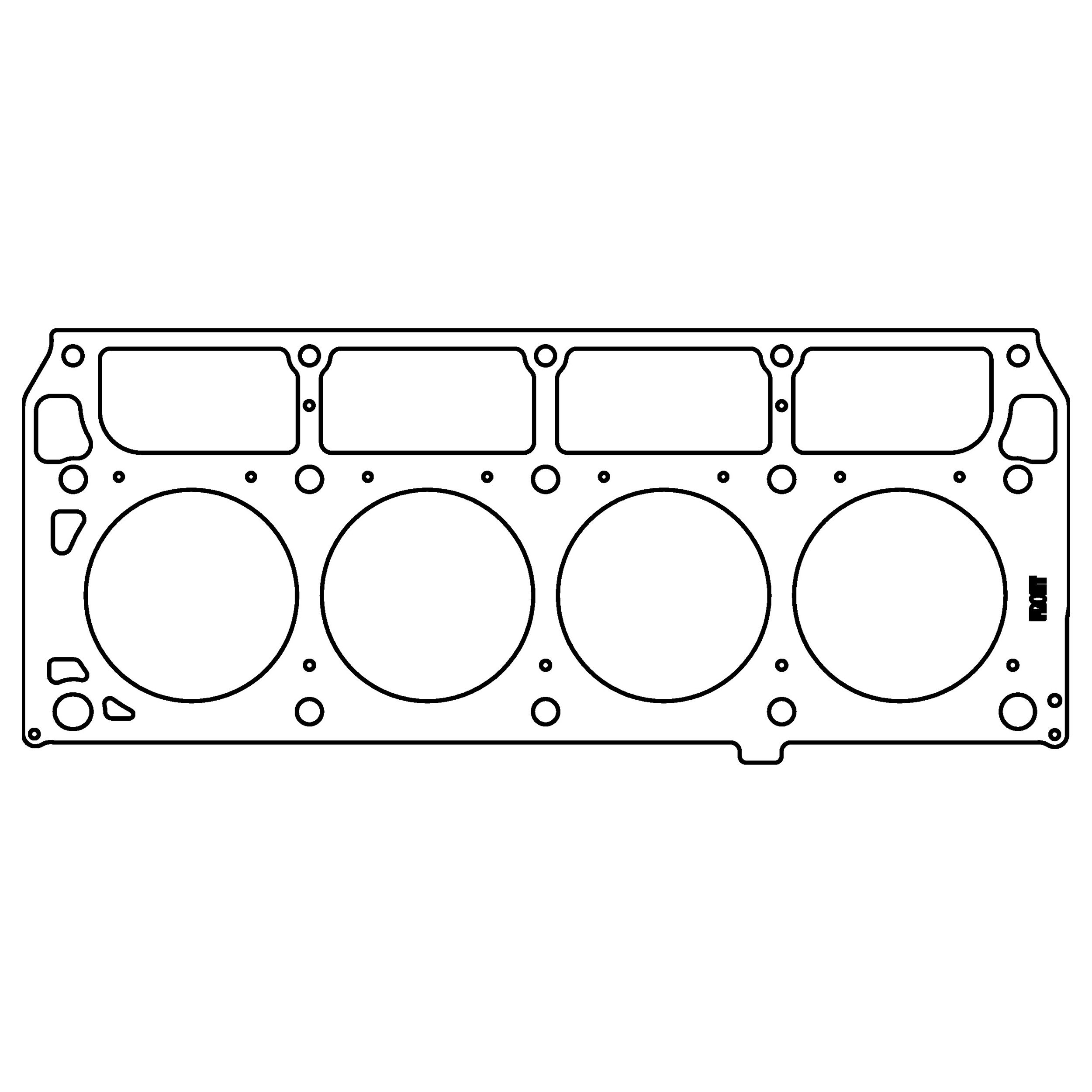 2008 Chevrolet Express 3500 Engine Cylinder Head Gasket