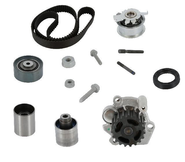 2009 Volkswagen Jetta Engine Timing Belt Kit with Water Pump (Continental)