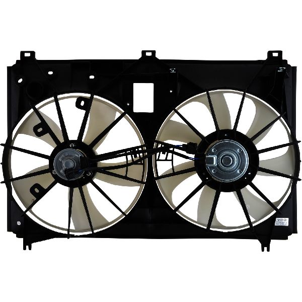 2007-2014 Lexus LS460 Dual Radiator and Condenser Fan Assembly (Continental)