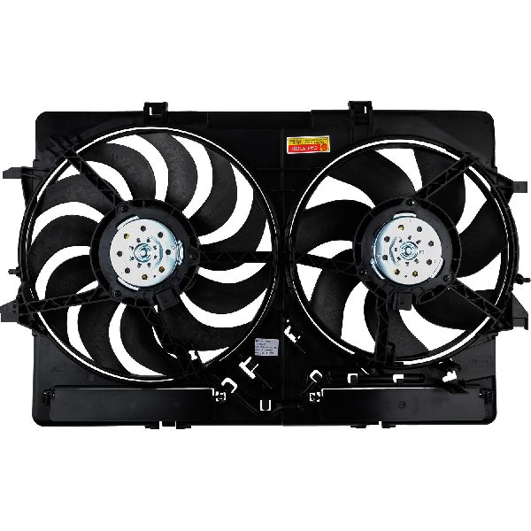 2013-2016 Audi S5 Dual Radiator and Condenser Fan Assembly (Continental)