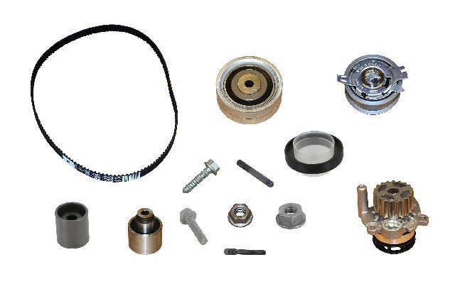 2012-2014 Volkswagen Passat Engine Timing Belt Kit with Water Pump (Continental)