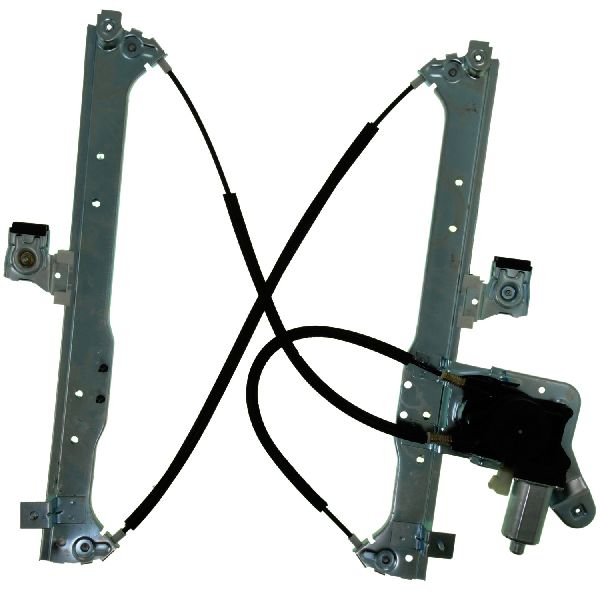 2001-2006 GMC Sierra 3500 Window Motor and Regulator Assembly - Rear Left (Continental)
