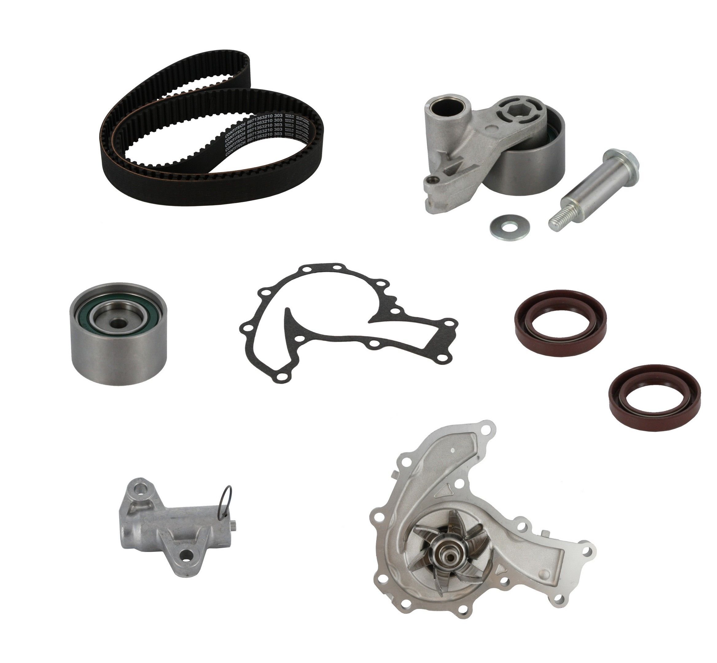 2004, 2003, 2002, 2001, 2000, 1999, 1998 Isuzu Rodeo Engine Timing Belt Kit with Water Pump