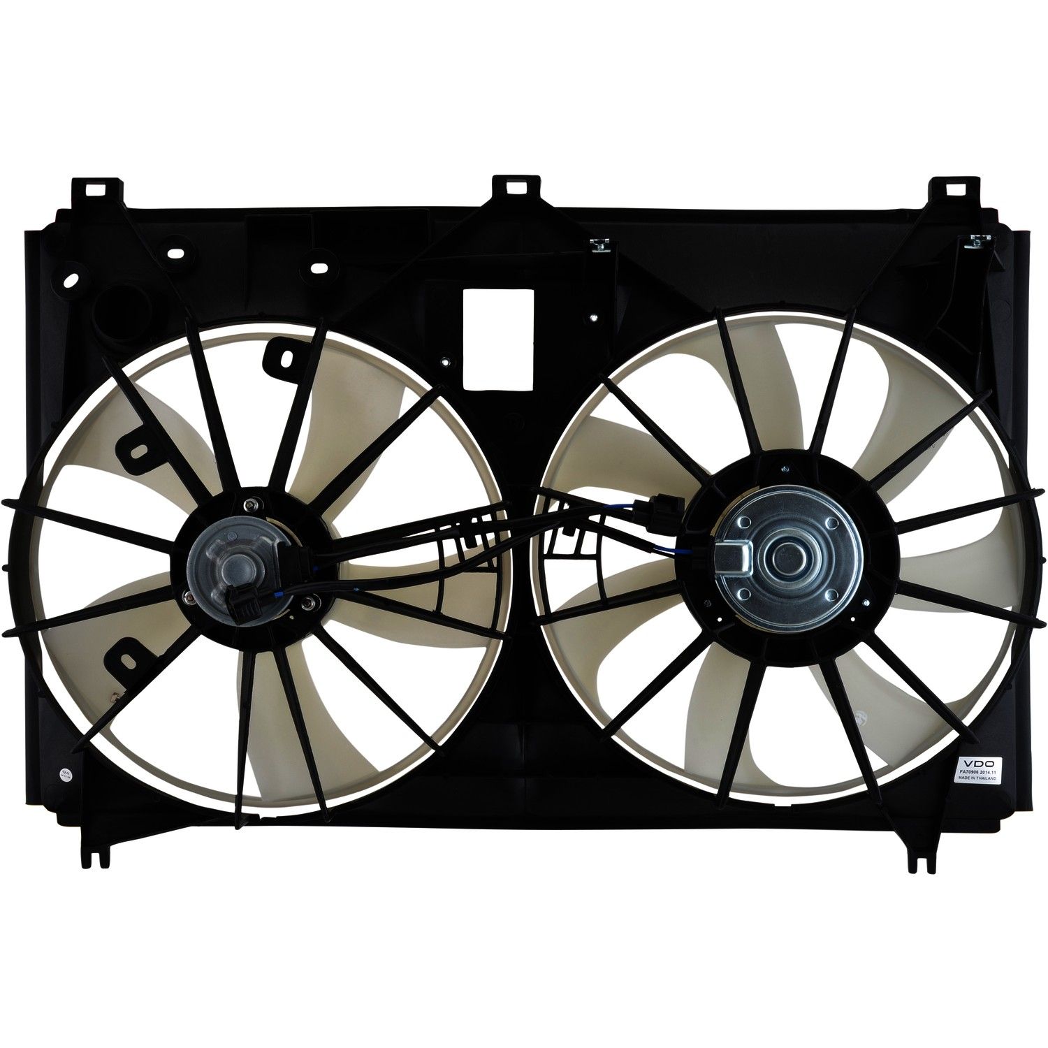 2014, 2013, 2012, 2011, 2010, 2009, 2008, 2007 Lexus LS460 Dual Radiator and Condenser Fan Assembly
