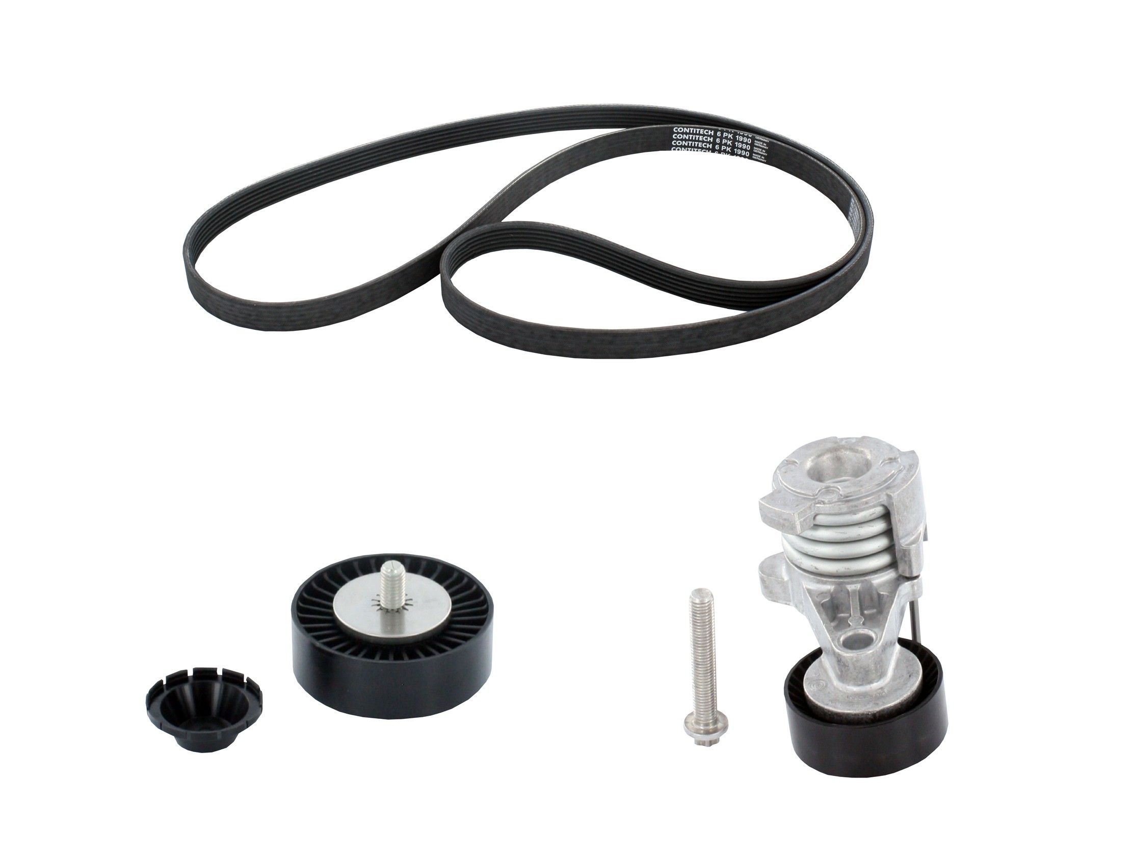 2010, 2009, 2008, 2007 BMW X3 Serpentine Belt Drive Component Kit