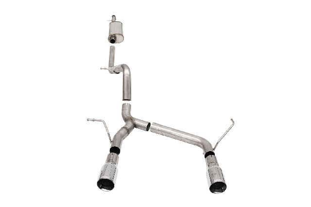 2012-2018 Jeep Wrangler Exhaust System Kit (Corsa)