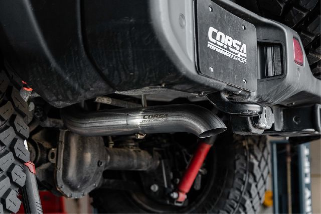 2018-2023 Jeep Wrangler Exhaust System Kit (Corsa)