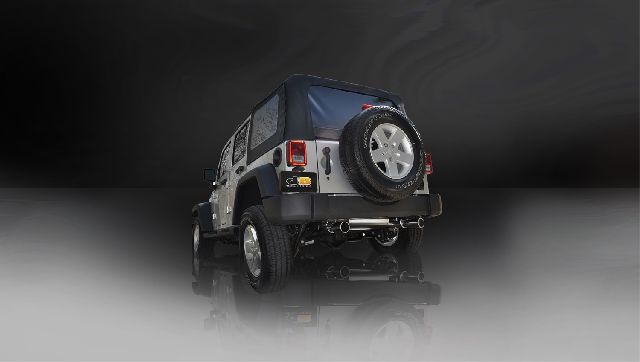 2007-2017 Jeep Wrangler Exhaust System Kit (Corsa)