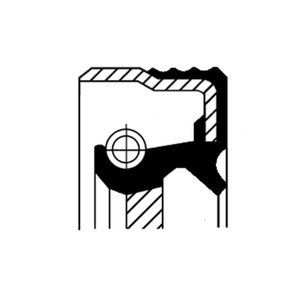 1994-1997 Mercedes-Benz SL320 Differential Seal (Corteco)