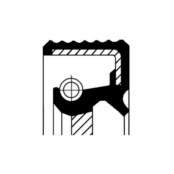 2010-2018 Mercedes-Benz Sprinter 2500 Engine Crankshaft Seal (Corteco)