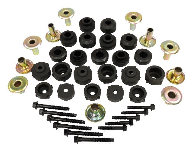 1997-2006 Jeep Wrangler Body Mount Set (Crown Automotive)