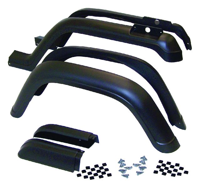1987-1995 Jeep Wrangler Fender Flare - Front and Rear (Crown Automotive)