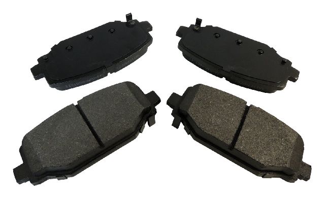 2012-2015 Chrysler Town &amp; Country Disc Brake Pad Set - Rear (Crown Automotive)