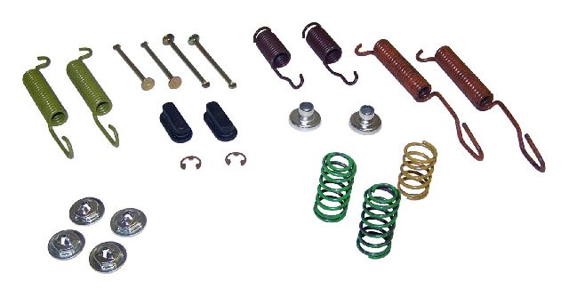 1979-1988 Jeep J20 Drum Brake Hardware Kit - Rear (Crown Automotive)