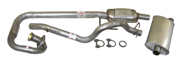1997-1999 Jeep Wrangler Exhaust System Kit (Crown Automotive)
