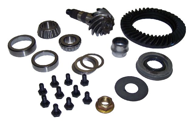 2001-2006 Jeep Wrangler Differential Ring and Pinion - Front (Crown Automotive)