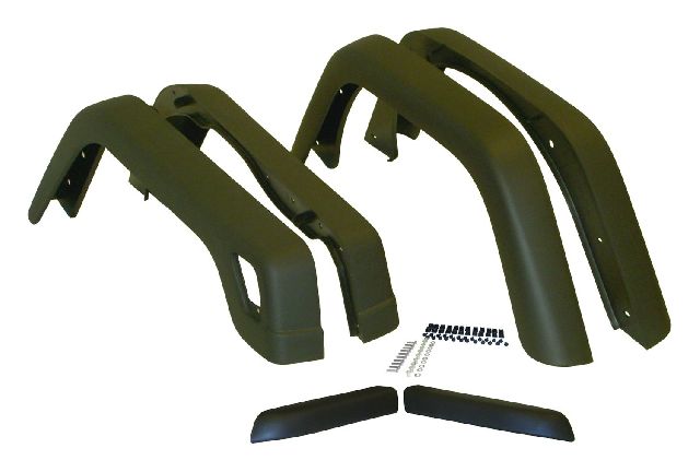 1997-2006 Jeep Wrangler Fender Flare - Front and Rear (Crown Automotive)
